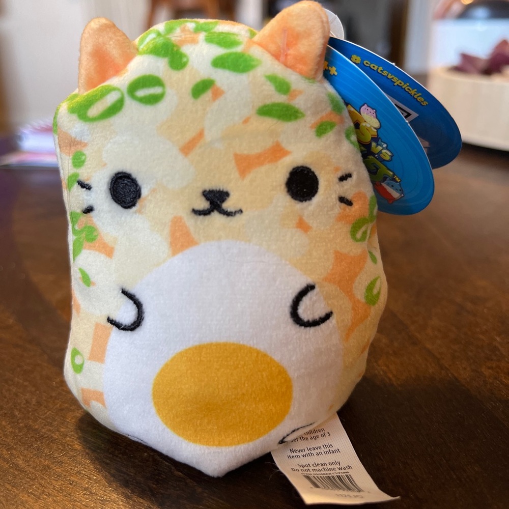 Cats vs Pickles - NWT Bean #222 Ramen